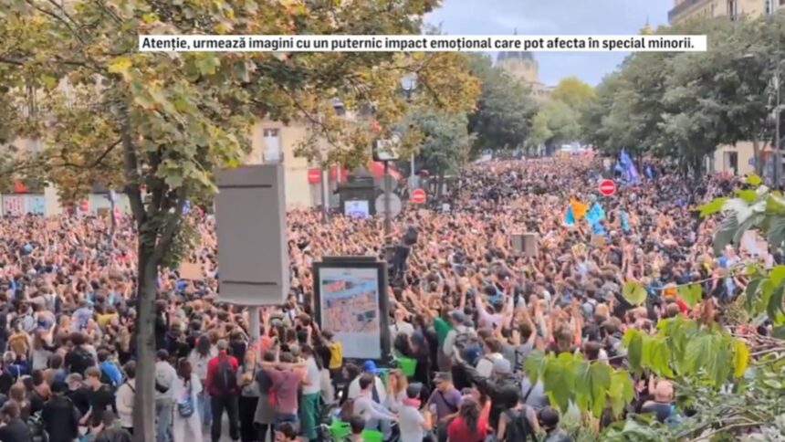 Franța în flăcări: Macron confruntat cu valul de proteste masive 1 criza din franta se adanceste poporul fierbe macron pus la zid de protestele masive 68c671af6ea8e