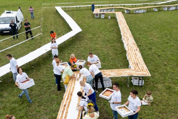 croatian village breaks world record with 3km strudel chain 68bd54495bf0c