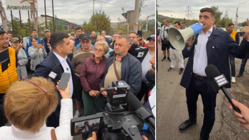 George Simion, apel energic din inima disponibilizaților de la Combinatul Siderurgic Hunedoara: Bolojan, vino să aduci soluții! 1 george simion mesaj de forta din mijlocul disponibilizatilor de la combinatul siderurgic hunedoara sa vina bolojan sa va rezolve problema video 68d58ac95bc39