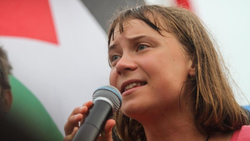 Greta Thunberg denunță un incident alarmant: nava ce o ducea spre Gaza a fost atacată, iar ancheta sugerează un autosabotaj 1 greta thunberg se plange nava cu care se indrepta spre gaza i ar fi fost atacata de o drona ancheta arata ca a fost autosabotaj 68c051ac6b56a