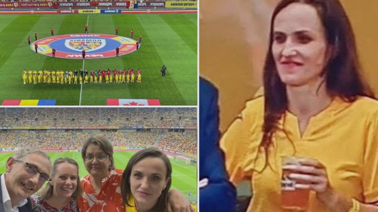 Incompetența care distruge diplomația, răsfățată cu o bere pe stadion 1 habarnista care face praf diplomatia cu berea in mana pe stadion 68bbc4778d033