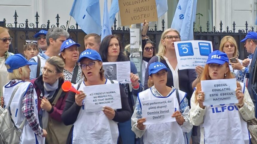 Educația în Derivă: Absența ministrului și amenințarea grevei 1 haos in educatie ministrul e absent se pregateste greva 68c52d8300732