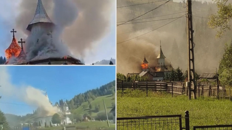 Flăcările mistuie o biserică în comuna Fundu Moldovei, județul Suceava 1 incendiu devastator in comuna fundu moldovei judetul suceava o biserica a fost cuprinsa de flacari foto video 68baea7d0c1df