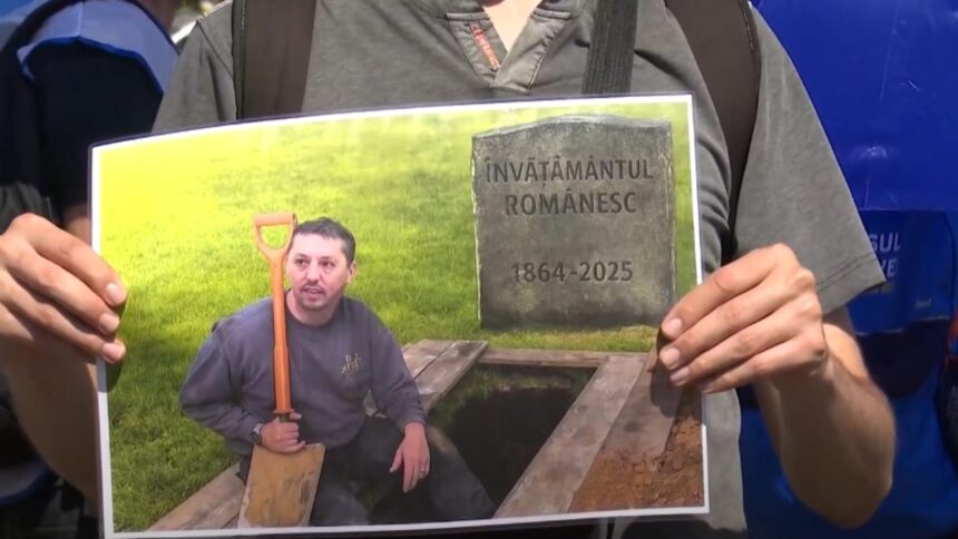 Pe 8 septembrie, în prima zi de școală, 30.000 de profesori din întreaga țară își vor exprima nemulțumirile 1 luni 8 septembrie in prima zi de scoala 30 000 de dascali din toate colturile tarii isi vor striga nemultumiril video 68bc4e8335b05