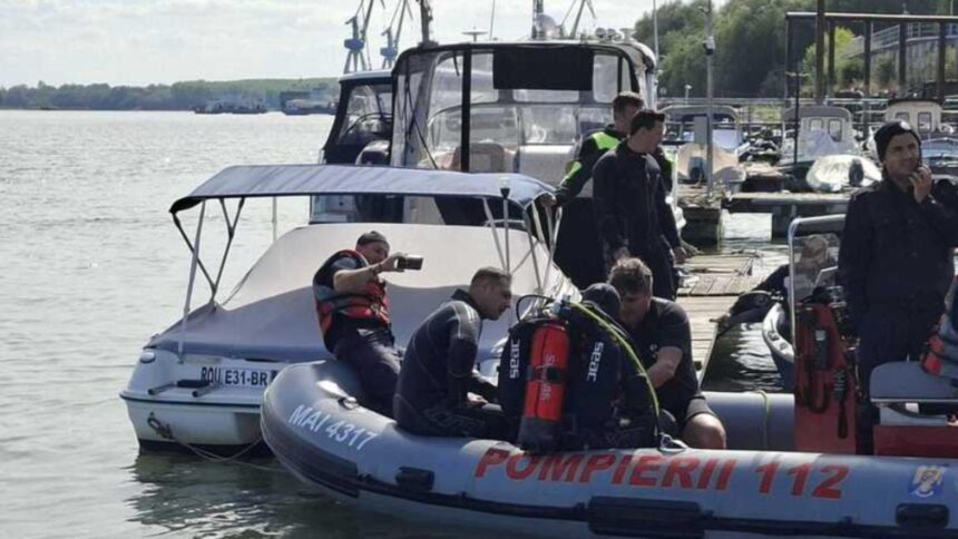 Vehicul scufundat în Dunăre. Eforturi intense ale scafandrilor pentru salvare 1 masina cazuta in dunare interventie dificila a scafandrilor 68d80abaae91a