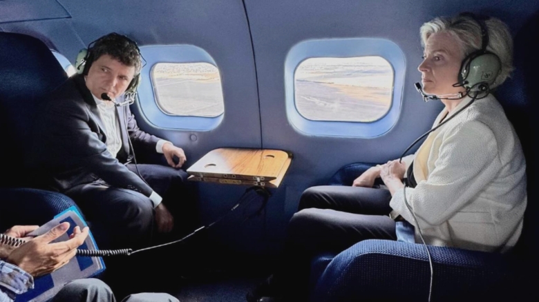 Nicușor Dan a surprins în imagini vizita oficială a Ursulei von der Leyen în România 1 nicusor dan si a facut videoclip cu vizita oficiala a ursulei von der leyen in romania 68b704148cb5c