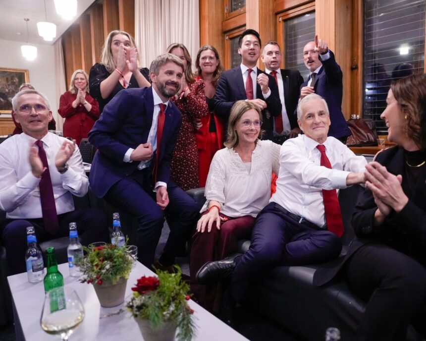 Partidul Laburist din Norvegia obține un avantaj strâns în rezultatele preliminare ale alegerilor 1 norways labour party holds narrow lead in early election results 68bf3b7a9b1f8