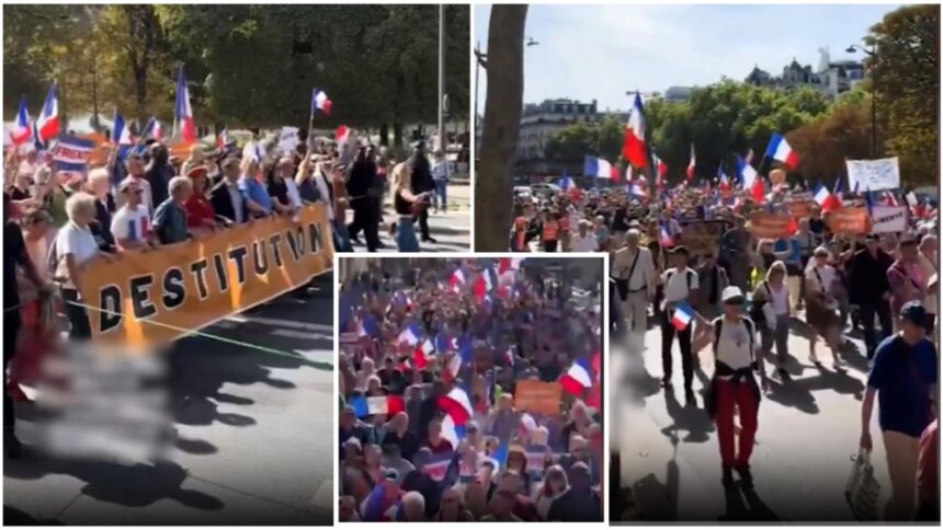 Franțicii revoltați cer demisia lui Macron, amenințând că vor bloca autostrăzile și gările 1 proteste de amploare francezii saraciti de macron ii cer demisia oamenii ameninta ca vor paraliza autostrazile si garile 68bd56e76a0ed