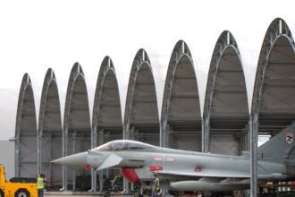 raf typhoon jets ready to shoot down drones over poland uk says 68c88636dffc8