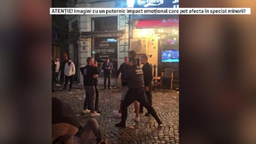 Incidente șocante: Tineri agresați de bodyguarzi în inima Capitalei 1 scene socante tineri batuti de agentii de paza in centrul vechi al capitalei 68d8cabf0dd1a