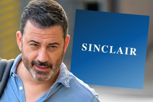 sinclair wont air jimmy kimmel live on abc affiliates when show returns 68d1f4b2d2442