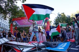 spains pm criticised after vuelta a espana race abandoned over pro palestinian protests 68c7db0469c53