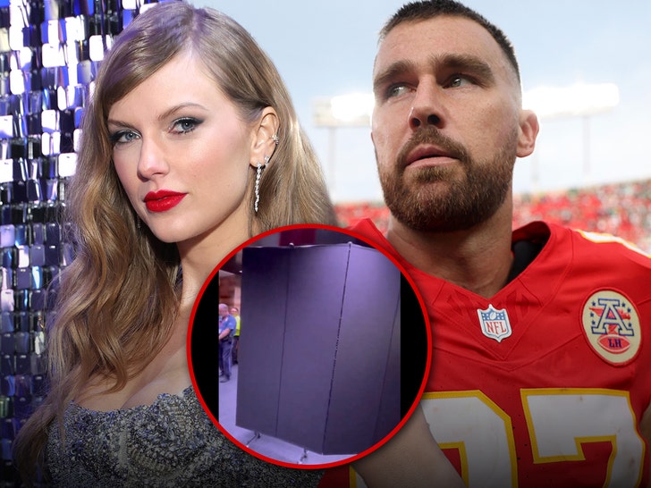 Taylor Swift s-a aflat în spatele unei bariere întărite la meciul NFL, după incidentul cu Charlie Kirk, susțin fanii 1 taylor swift was behind bulletproof barrier at nfl game after charlie kirk killing fans say 68c8390989266