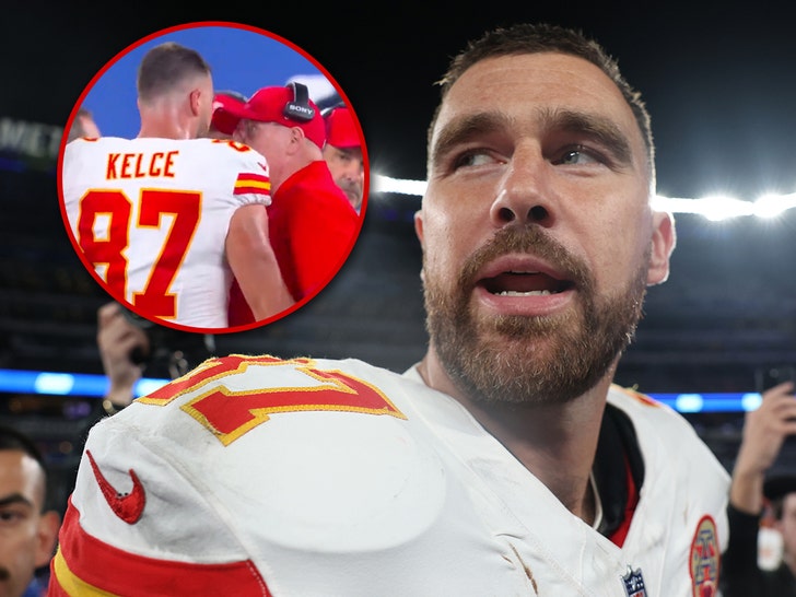 Conflict între Travis Kelce și antrenorul Chiefs, Andy Reid, în timpul meciului cu Giants 1 travis kelce butts heads with chiefs coach andy reid during giants game 68d14251f0882