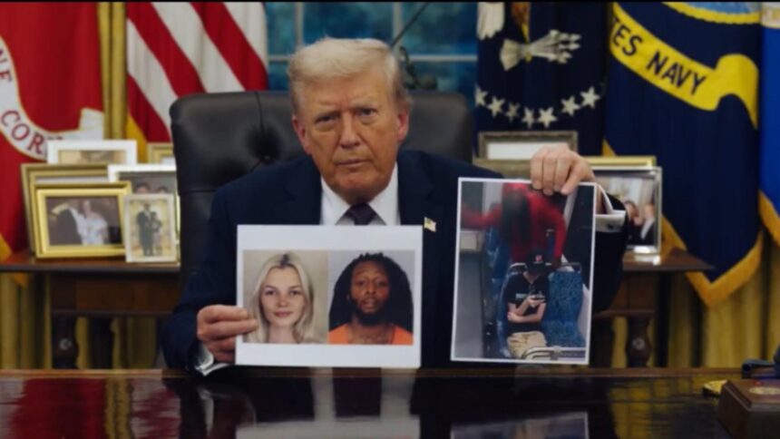 Trump solicită justiție pentru tânăra refugiată omorâtă în Carolina de Nord. Propune pedeapsa cu moartea pentru criminalul din tramvai 1 trump cere dreptate pentru tanara refugiata ucisa in carolina de nord vrea pedeapsa capitala pentru ucigasul din tramvai 68c30b462212c