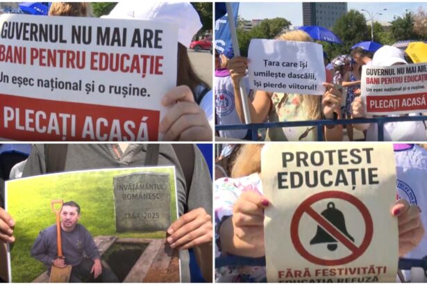 zeci de mii de profesori ies in strada in prima zi de scoala sindicatele din educatie cer demisia ministrului 68bd21e4a3fd6