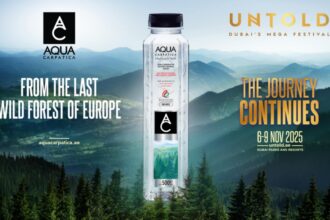 aqua carpatica revine la untold dubai 2025 ca partener oficial de hidratare consolidand strategia de expansiune in 25 tari 68e7965a0b636