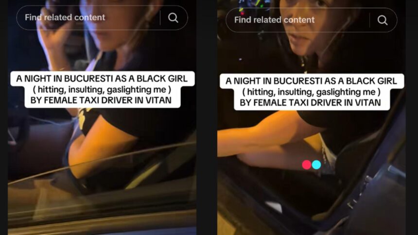 „Discriminare pe drum: O șoferiță de ride-sharing respinge o cursă din cauza culorii pielii clientei.” 1 ce cauti in romania o soferita de ride sharing refuza o cursa din cauza culorii pielii clientei si recurge la injurii 68e491edb22bd