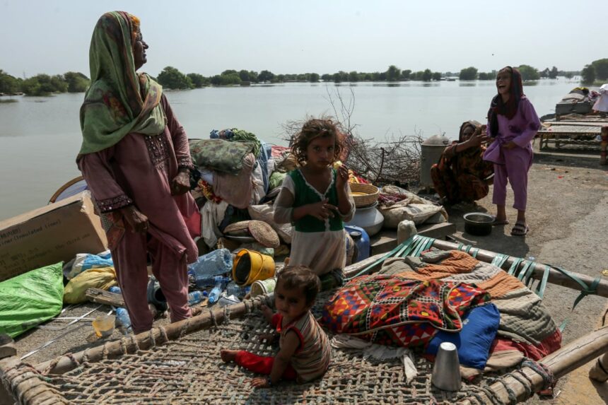 crowded camps stagnant water and not enough doctors first the floods now disease stalks millions in pakistan 68df59128f0f3