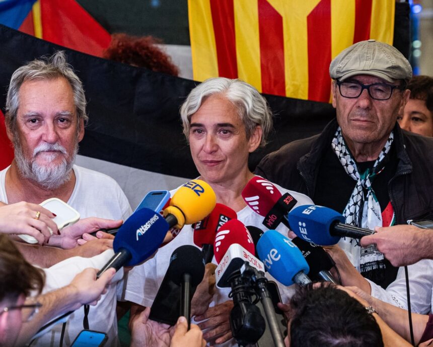 Membrii flotilei din Gaza denunță bătăile și insultele în detenția israeliană 1 gaza flotilla members allege beatings and insults in israeli detention 68e3d207a9c82