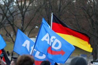 german far right setting agenda as opponents amplify its ideas study finds 68f32edbc9381