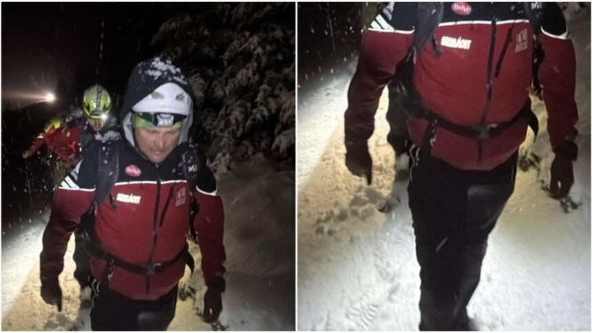 Acțiune de salvare în Munții Bucegi: Doi turiști pierduți în zăpadă de 50 de centimetri 1 interventie dificila in muntii bucegi doi turisti s au ratacit din cauza stratului de zapada de peste 50 de centimetri 68e0238a1b5a1