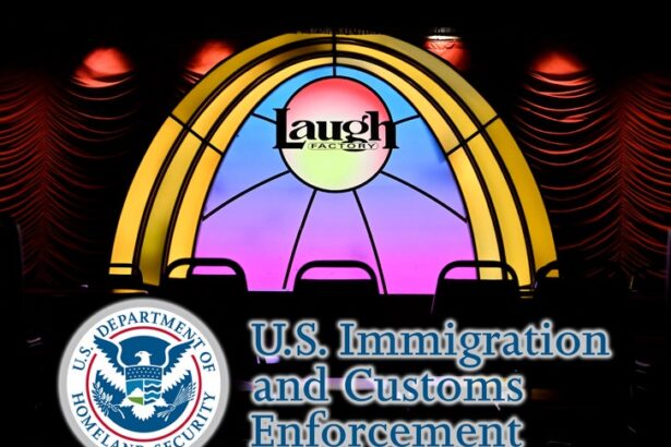 laugh factory chicago manager arrested for allegedly interfering with ice video 68fe995c1f4c3