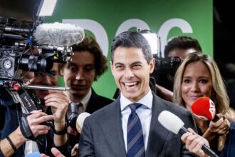 liberal progressive party d66 wins election dutch media report 6904d45c0a3b2