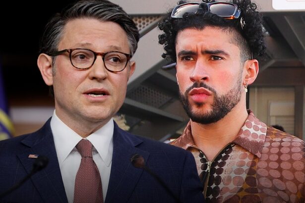 mike johnson calls bad bunny terrible choice for super bowl halftime show 68e664b86a303