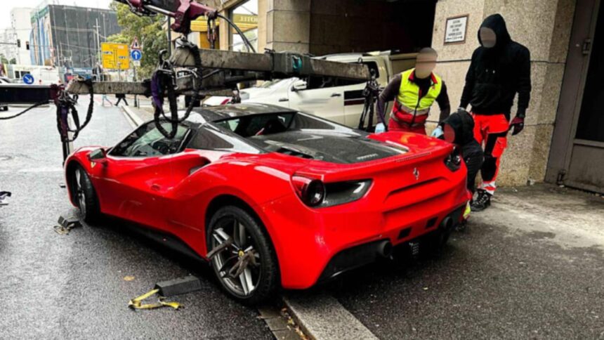 Autoritățile germane au ridicat un Ferrari de 200.000 de euro de la un clan românesc, care încerca să-l vândă în ciuda interdicției 1 politistii germani au confiscat un ferrari de 200 000 de euro de la un clan de romani conationalii vroiau sa il vanda in ciuda interdictiei 68df812660281