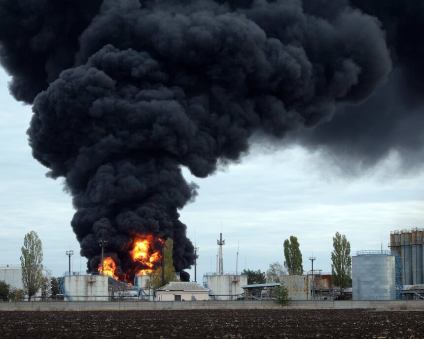 Rusia atacă instalațiile de gaze din Ucraina, în timp ce Zelenskyy se îndreaptă spre SUA pentru o întâlnire cu Trump 1 russia bombards ukraines gas sites as zelenskyy flies to us for trump meeting 68f0d32f4591a