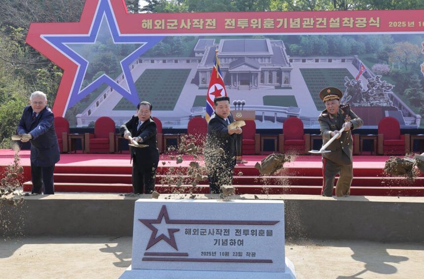 Coreea de Nord construiește un memorial pentru soldați 1 sacred sanctuary north korea starts building memorial to soldiers killed in ukraine war 68fafb9eedea0
