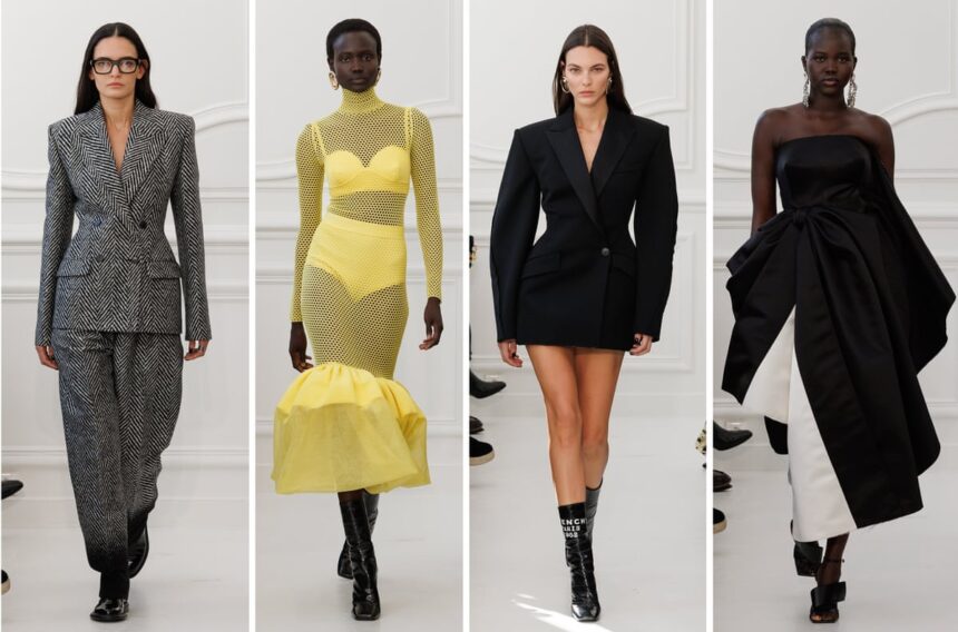 Sarah Burton amplifică strălucirea la Givenchy, în inima Parisului 1 sarah burton turns up the glamour volume at givenchy in paris 68e0216d5a5cd