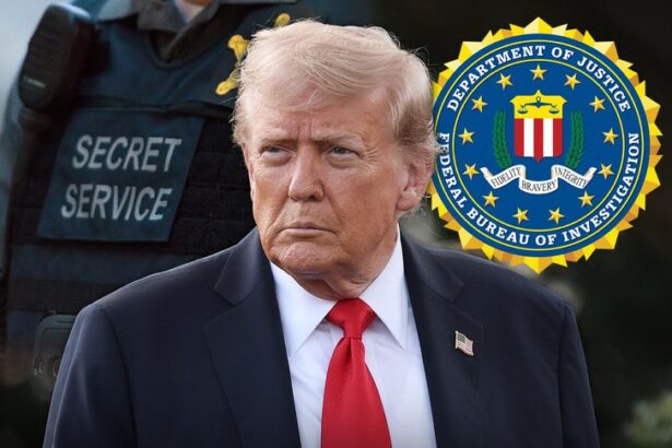 secret service fbi investigating hunting stand with sightline to air force one landing area 68f5742129185