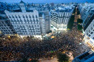 still angry more than 50000 protest in valencia on first anniversary of floods 68fd2989625b4