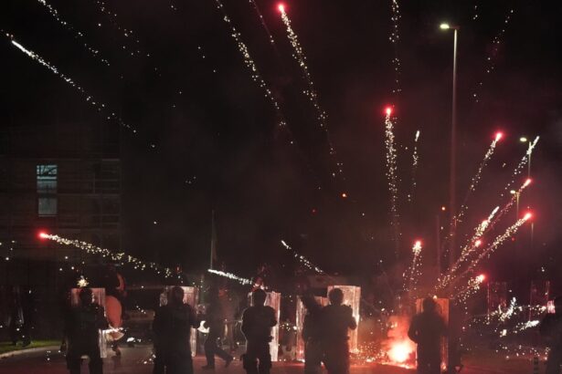 stones and fireworks again thrown at dublin police as protests enter third night 68f9524876d1d