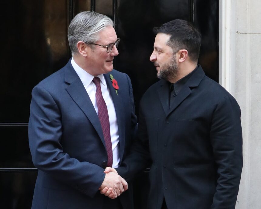 Zelensky ajunge la Londra pentru întâlniri cu lideri europeni 1 zelenskyy arrives in london for meeting with european leaders 68fb7ef480abd