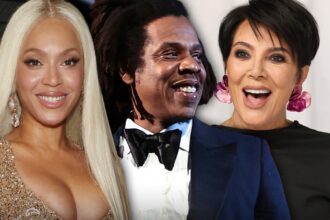 beyonce jay z avoided paparazzi attended kris jenners birthday party 69114584a4f04