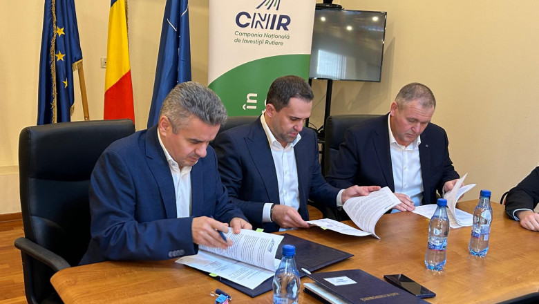 Contracte de 6 miliarde de lei pentru A8, 47 km de autostradă 1 cnir contracte de aproape 6 miliarde de lei pentru 47 de kilometri pe autostrada unirii a8 6926f2840174d