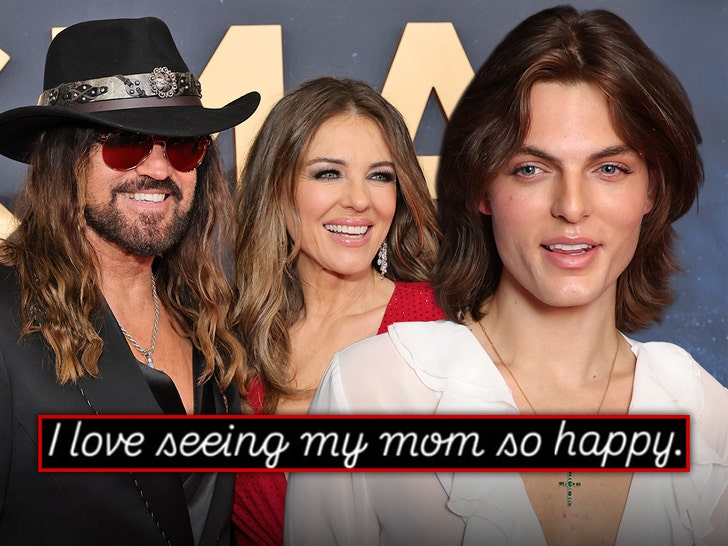 Fiul lui Elizabeth Hurley îl laudă pe Billy Ray Cyrus 1 elizabeth hurleys son praises billy ray cyrus in heartfelt instagram post 6920bb1790a1f