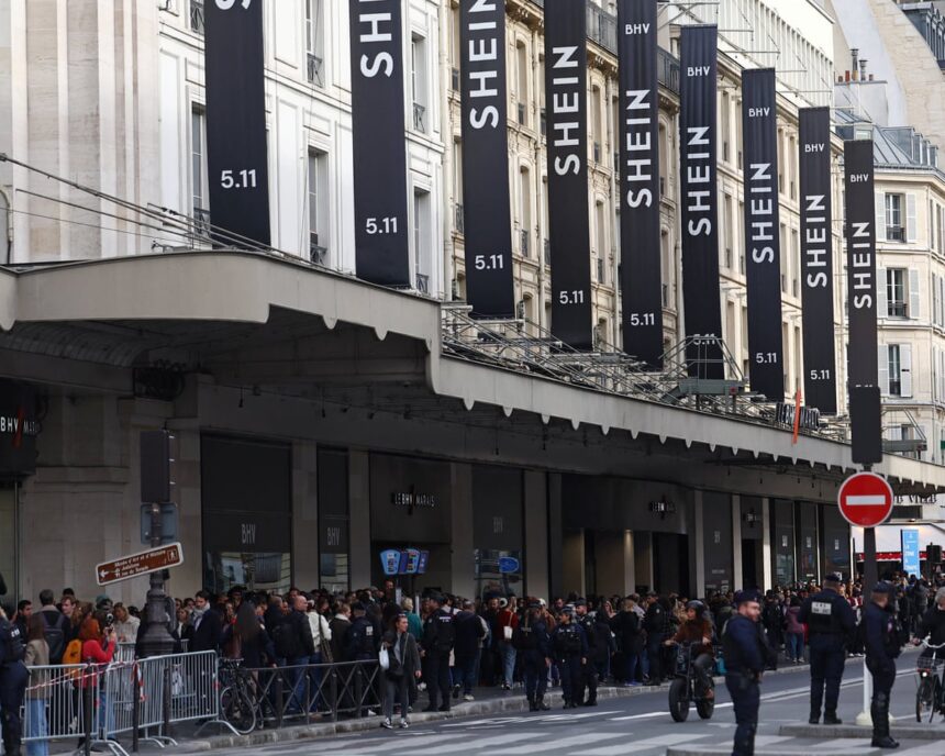 Franța suspendă Shein din cauza păpușilor sexuale 1 france moves to suspend shein over sex dolls as debut store opens in paris 690b72e7268e9