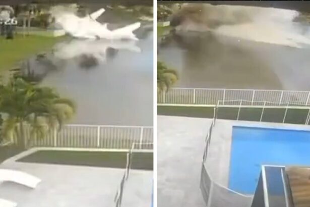 plane bringing hurricane relief to jamaica crashes in florida on video 69124e89627a7