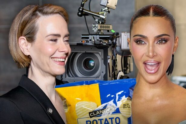 sarah paulson spat a chip into kim kardashians eye on alls fair set 6907f5f3987c1