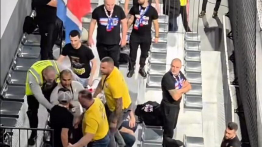 scandal pe terenul de fotbal suporteri acuzati ca au fost batuti si sechestrati de agentii de paza 69177d662abe6