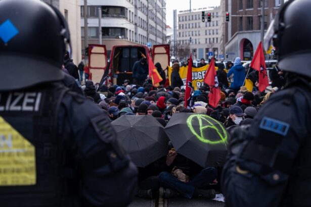 seven alleged members of german far left group go on trial over attacks 692570f53855c