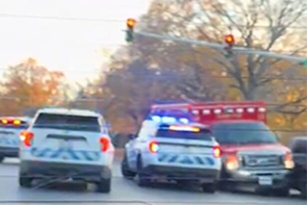 stolen ambulance crashes through cop cars in chicago mayhem on video 691229faada02