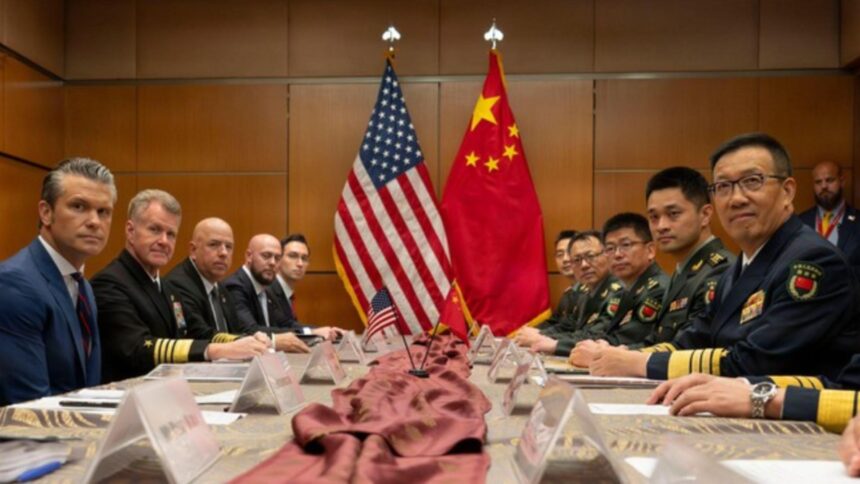 SUA și China deschid o linie de comunicare militară 1 sua si china au convenit sa deschida o linie directa de comunicare militara dupa summitul trump xi 690758c62e386