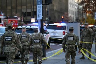 suspect in national guard shooting identified watch him be taken into custody 6927af0996105