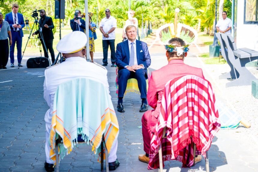 dutch king says he will not shy away from slavery history on rare royal visit to suriname 692e4a180272f