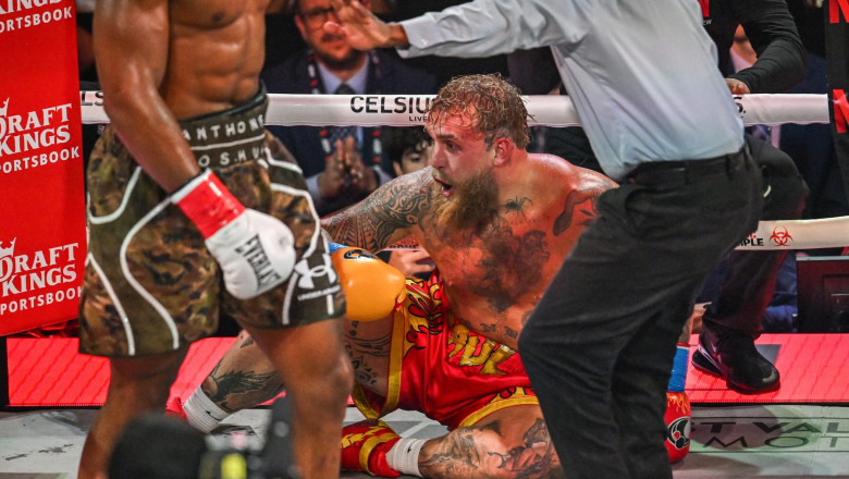 Jake Paul, învins de Anthony Joshua, are două fracturi la maxilar 1 jake paul invins prin ko intr un meci de box cu anthony joshua are doua fracturi la maxilar i s au implantat placi de titan 694d1e9fc073e